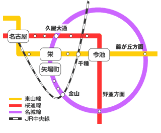 栄ガスビル アクセス